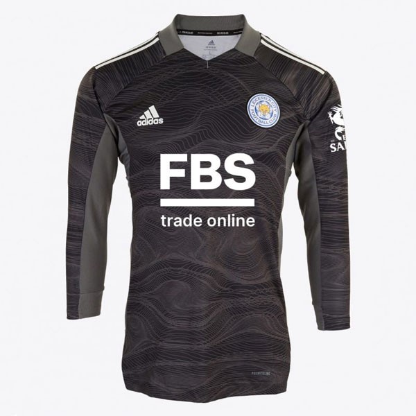 Thailand Trikot Leicester City Torwart ML 2021-22 Schwarz